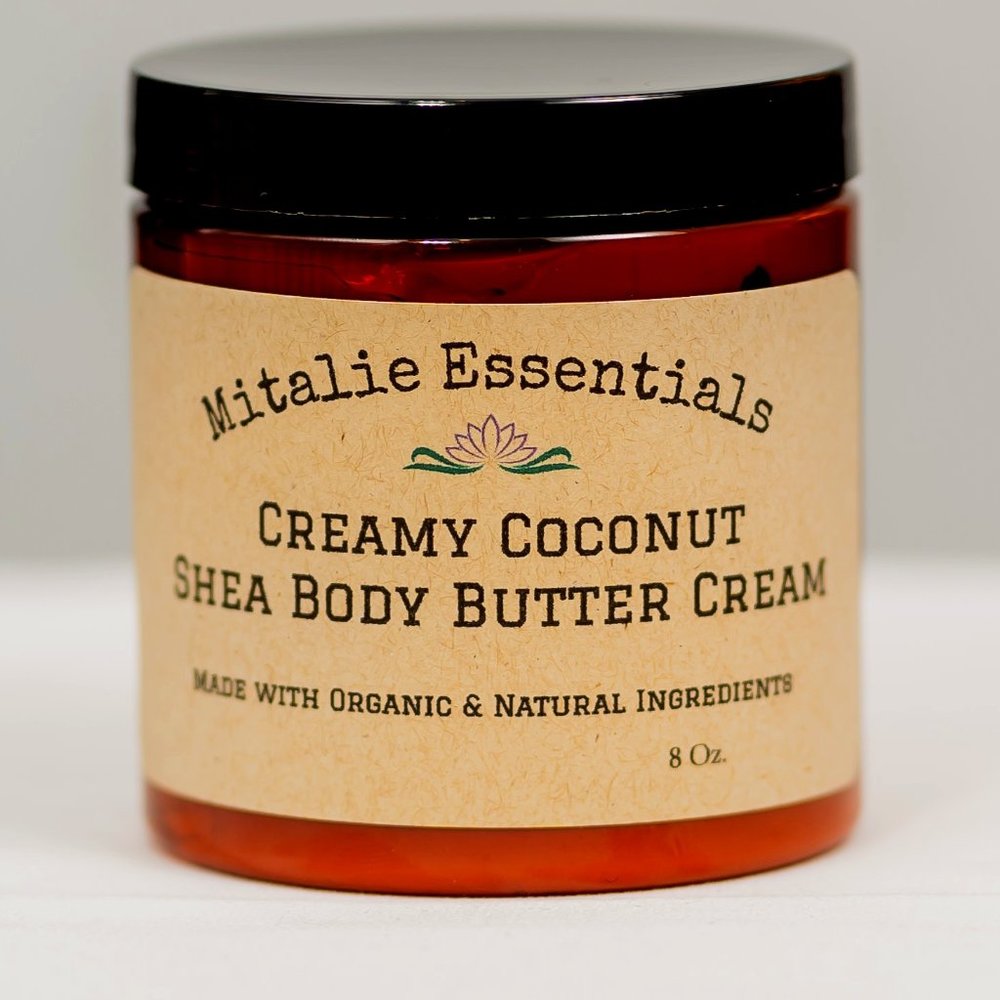Organic Creamy Coconut Shea Body Butter Cream